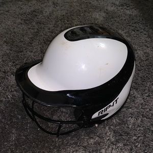 A RIP-IT softball helmet